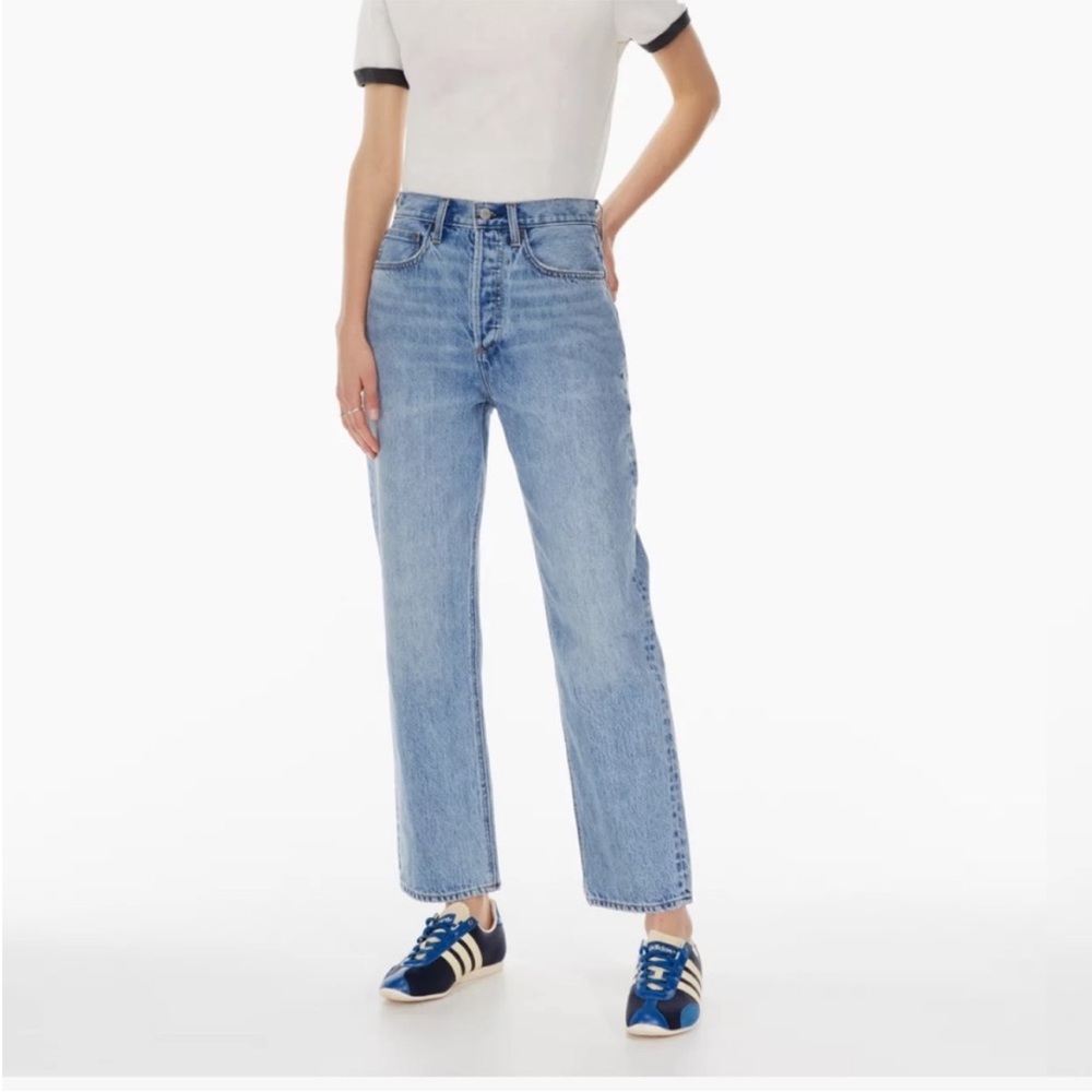 Denim Forum Joni High Rise Loose 29L - Raw Hem Read